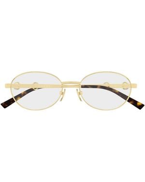 Gucci Panthos Full-Rim Eyeglasses - Natural