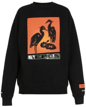 Heron Preston Printed Jumper - Black