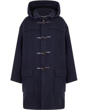 Maison Margiela Stylish, Versatile And Classic Coat - Blue