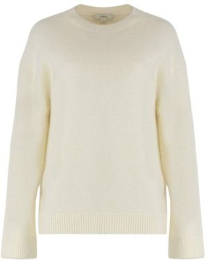 Vince Crew-Neck Sweater - White