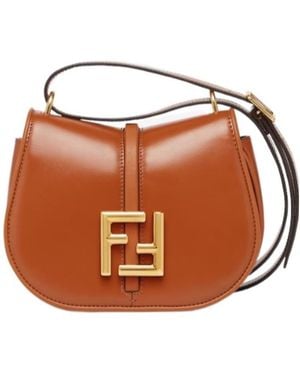 Fendi Leather Bag - Brown
