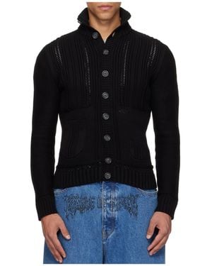 Vetements Cargo Cardigan - Black