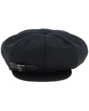 Yohji Yamamoto Eight-Panel Casquette Hat - Black