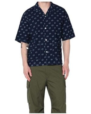Needles Short-Sleeve Shirt - Blue