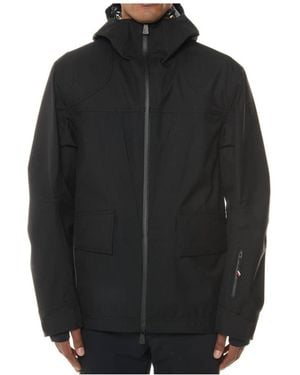 Moncler Long-Sleeve Casual Jacket - Black