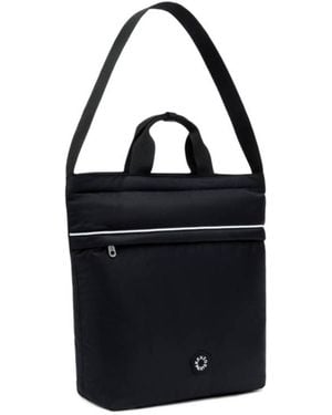 KENZO Convertible Logo Backpacks - Black