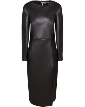 ERMANNO FIRENZE Lace Backless Dress - Black