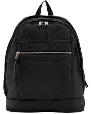 Saint Laurent Lightweight Nylon Backpack With Shoulder Straps - Black