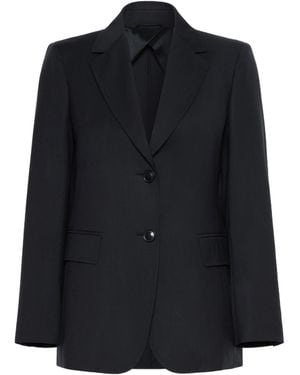 Max Mara Single Breasted Blazer - Black