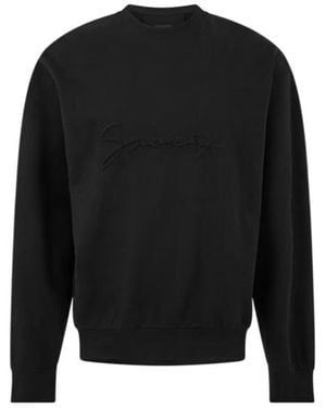 Givenchy Logo Signature Sweatshirt - Black