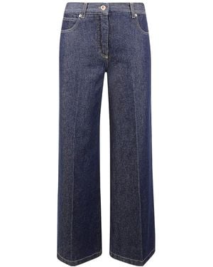 Aspesi Wide Leg Jeans - Blue
