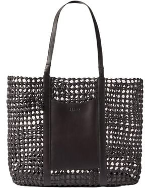 STAUD Getaway Shopping Bag - Black