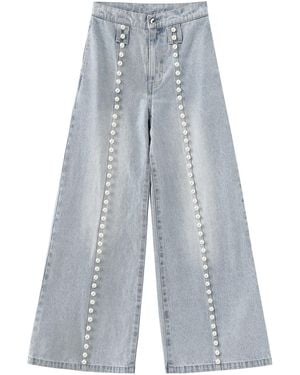 Marissa Chiara Pearl Jeans - Blue
