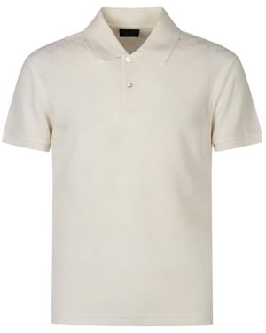 Gucci Short-Sleeved Polo Shirt - White