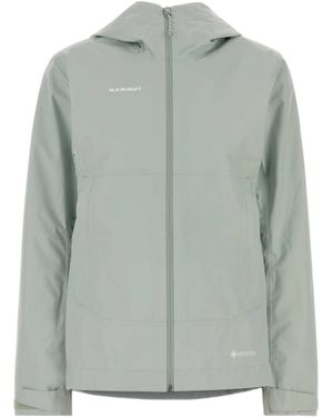 Mammut Treeline Hs Waterproof Hooded Jacket - Green