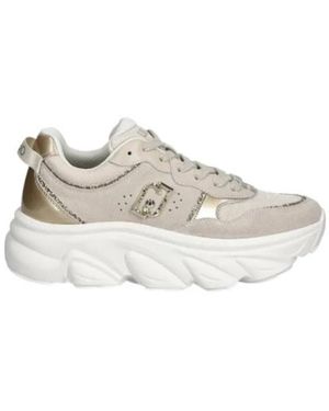 Liu Jo Logo-Appliqué Sneakers - White