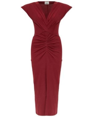 Isabel Marant Short-Sleeved Dress - Red