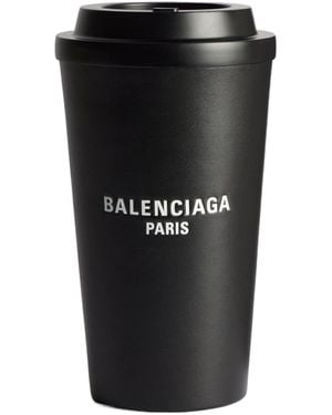 Balenciaga 9Am Coffee Cup Clutch Bag - Black