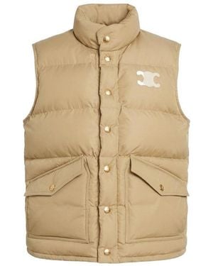 Celine Sleeveless Vest - Natural