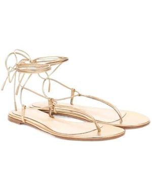 Gianvito Rossi Versatile Soft Sandals - Natural