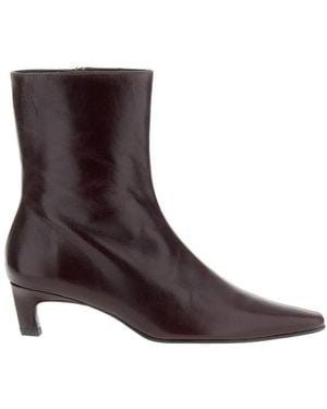 Alohas Ambar Rift Pointed-Toe Ankle Boots - Brown