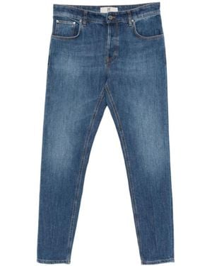Pt Pantaloni Pt Torino Reggae Tapered Jeans - Blue