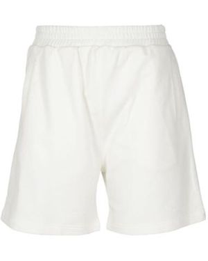 Dondup Elastic Waist Shorts - White