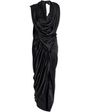 Vivienne Westwood Ruched Dress - Black