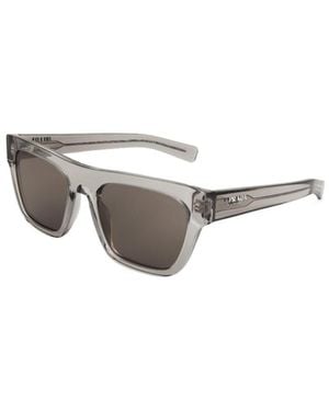 Prada Rectangle Sunglasses - White