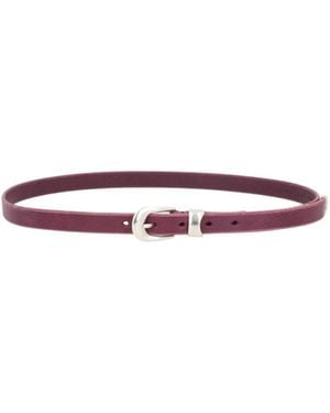 Our Legacy Buckle Belt - White