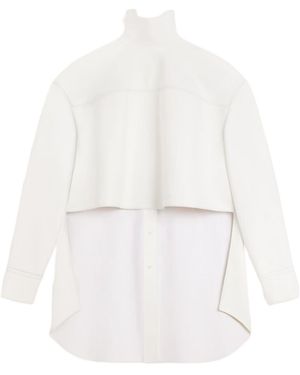 Givenchy Back-To-Front Tie-Up Shirt - White