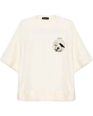 Undercover Logo Printed Crewneck T-Shirt - White