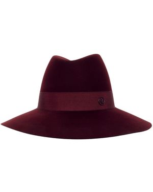 Maison Michel Kate Felt Fedora Hat - Purple