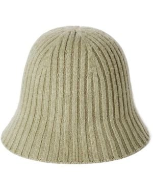 Loro Piana Rib Knitted Hat - Green