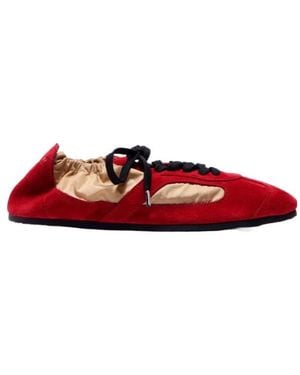 Proenza Schouler Soft Track Trainers - Red