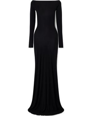 Alex Perry Minimal Backless Dress - Black