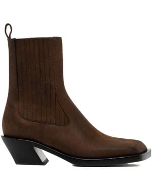 AMINA MUADDI Chiara Chelsea Boots - Brown