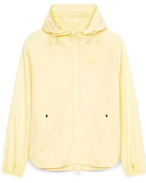 KENZO Zip-Up Hooded Jacket - Yellow