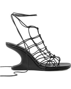 Rick Owens Open-Toe High-Heeled Sandals - White