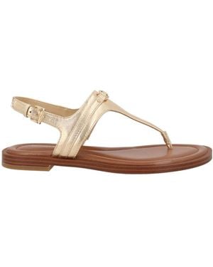 MICHAEL Michael Kors Mandy Thong Sandals - Brown