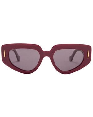 Loewe Cat-Eye Frame Sunglasses - Purple