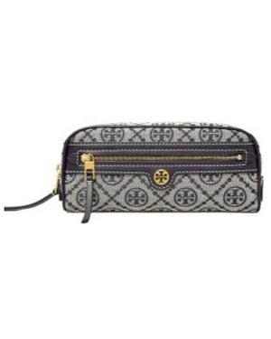 Tory Burch Jacquard Cosmetic Bag - White