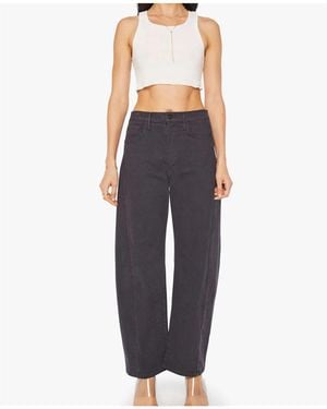 Mother Jeans With Belt Loops - Blue