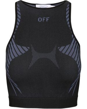 Off-White c/o Virgil Abloh Logo Tank Top - Black