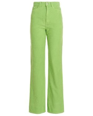 Wandler Straight Casual Pants - Green