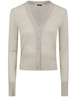 JOSEPH Button-Up Cardigan Knitwear - Multicolour