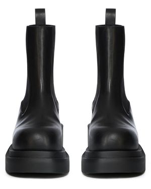【関税込み】Rick Owens ブラック Bauhaus Wader Bogun ブーツ Rick Owens Black Bauhaus Wader Bogun Boots Rick Owens