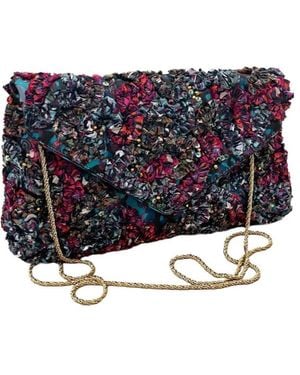 Dries Van Noten Chain Shoulder Bag - Blue