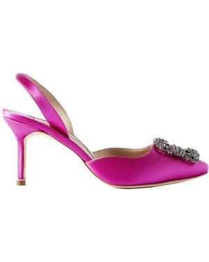 Manolo Blahnik Hangisli High Heels - Pink