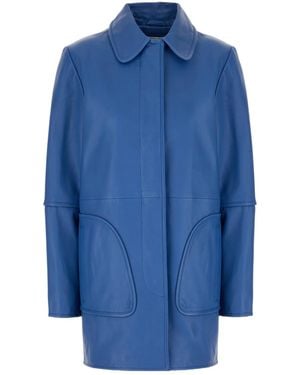 Iceberg Classic Long-Sleeved Coat - Blue